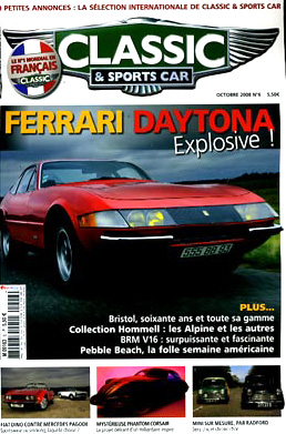 Classic & Sports Car - octobre 08