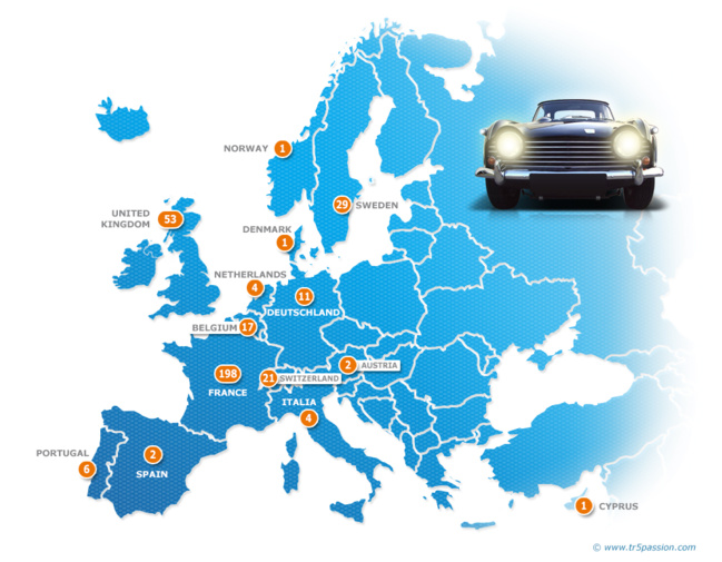 Europe map / Carte d'europe