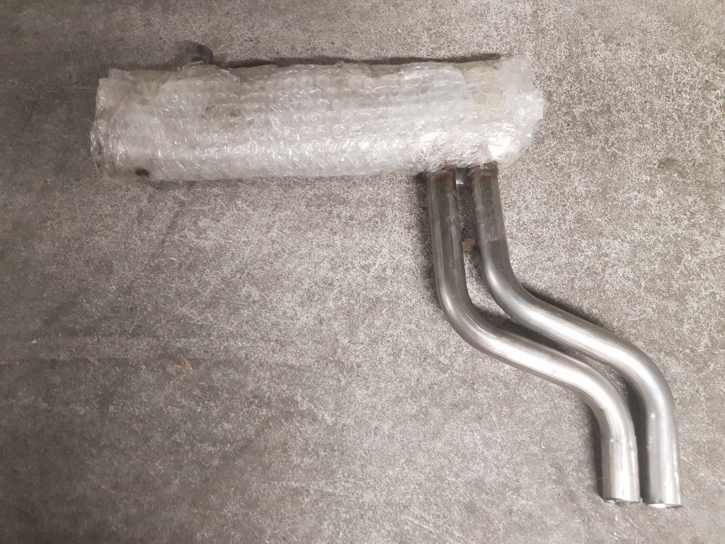 Triumph TR5 / TR250, TR6 silencieux inox neuf falcon