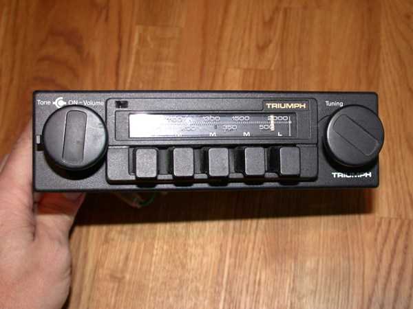Autoradio TRIUMPH