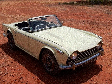 triumph tr5 pi état concours